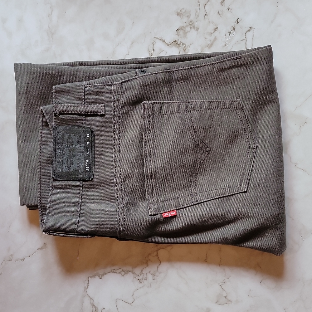 Levi's 511 Mens Jeans 29"x29" Dark Olive
